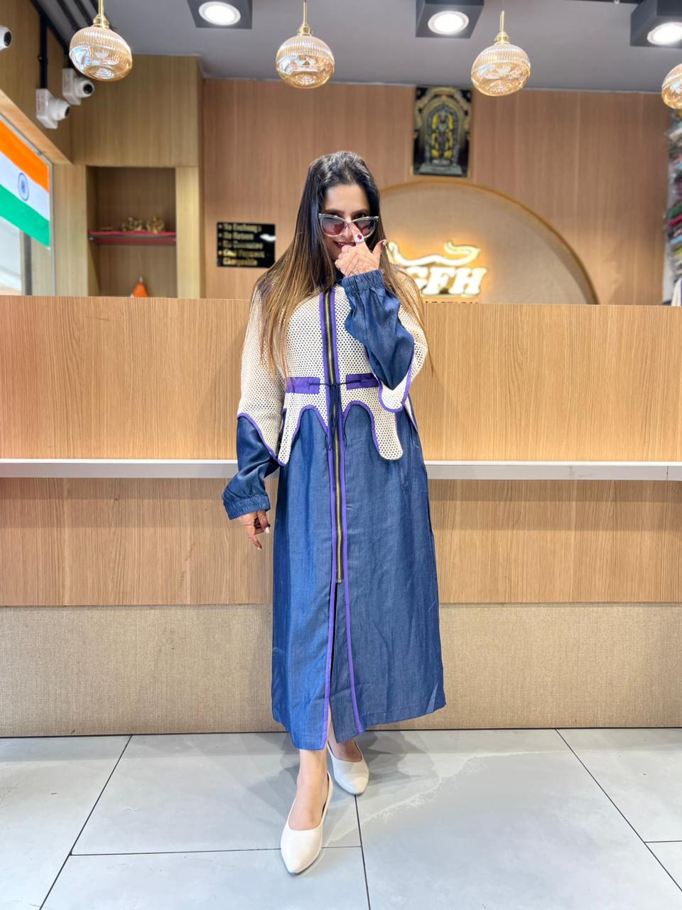 Pure Denim Blue Midi