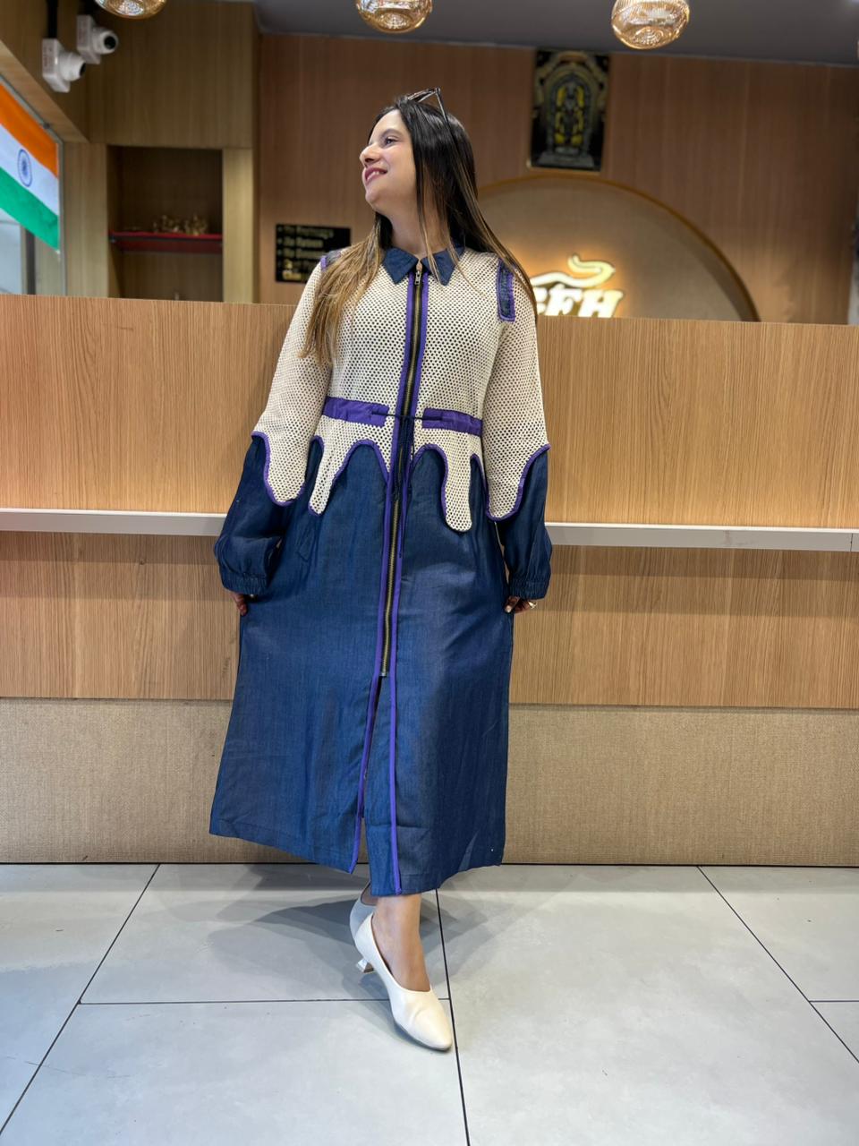 Pure Denim Blue Midi