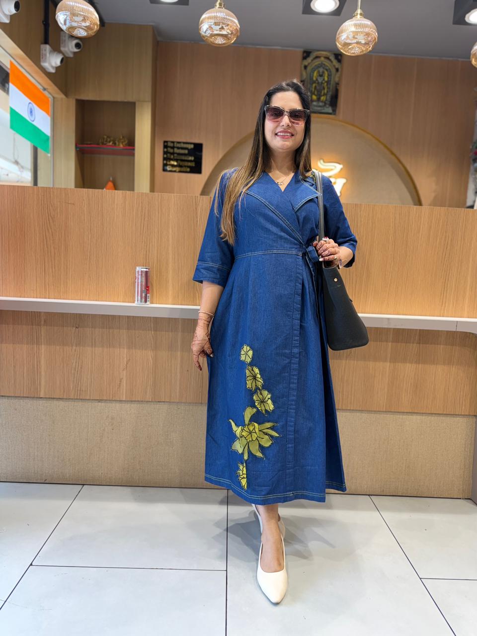 Pure Denim Blue Midi