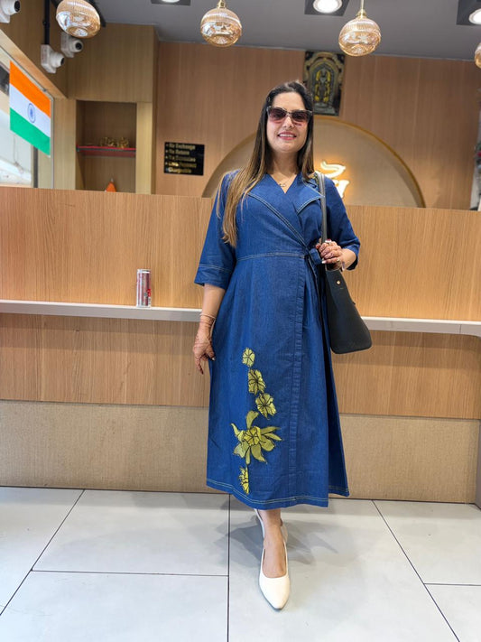 Pure Denim Blue Midi