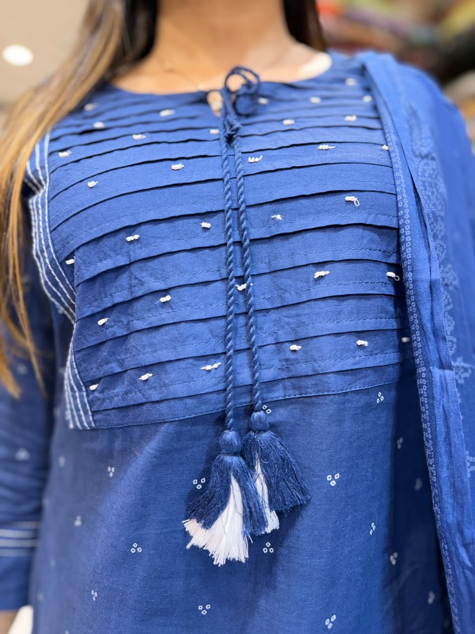 Pure Cotton Blue 3pc Set