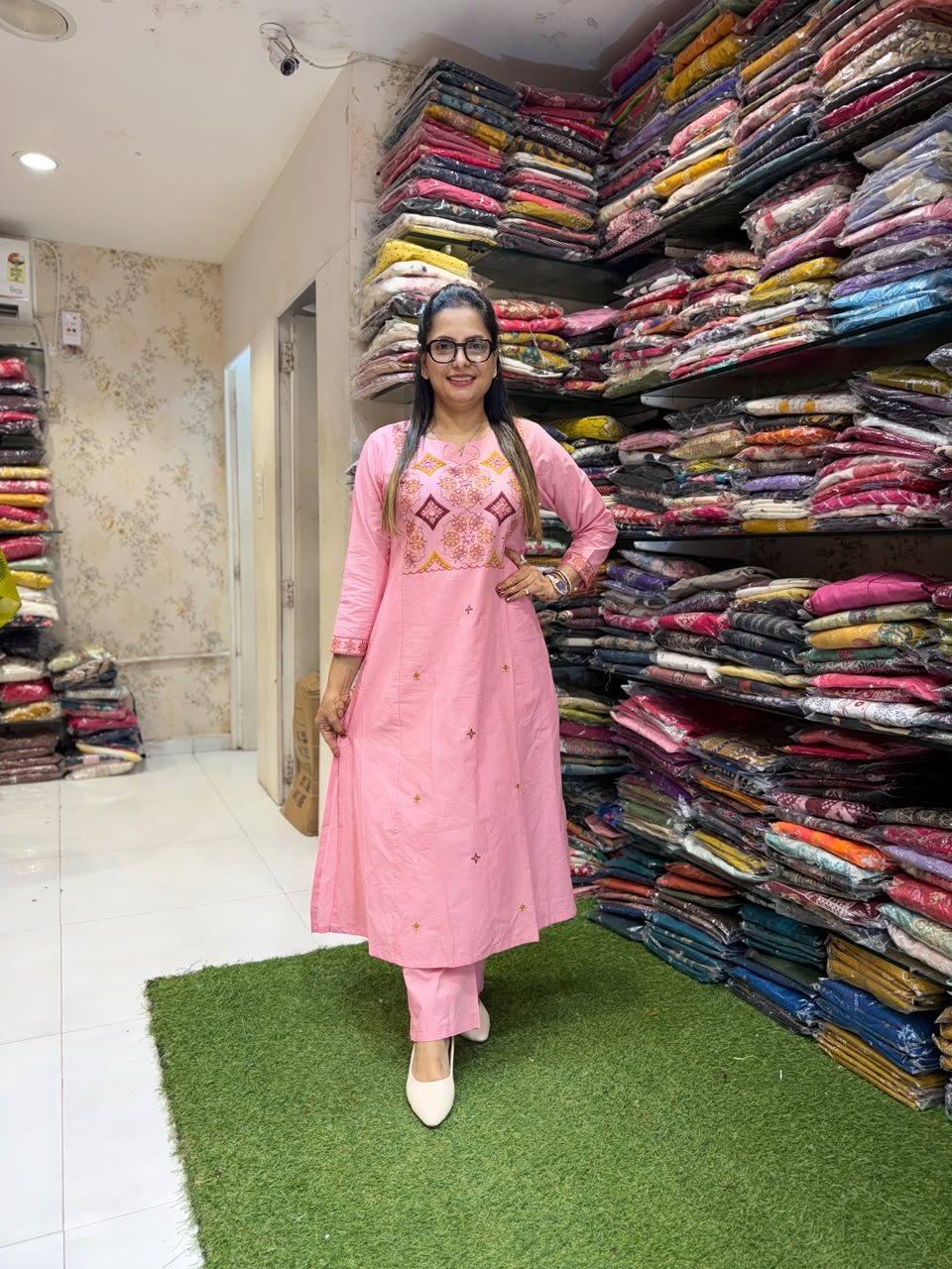 Pure Flex Cotton Pink 2pc Set