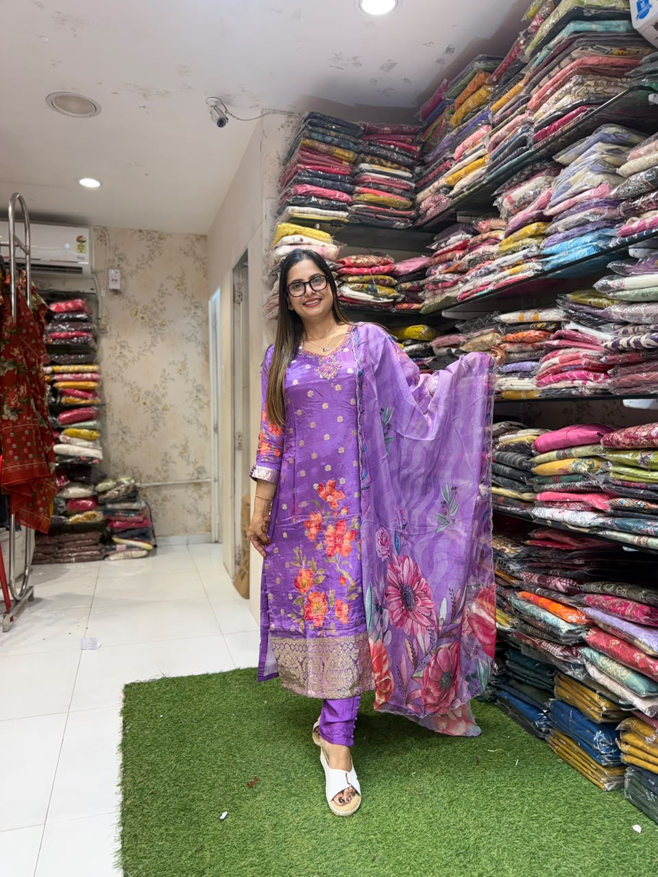 Pure HO Silk Purple 3pc Set