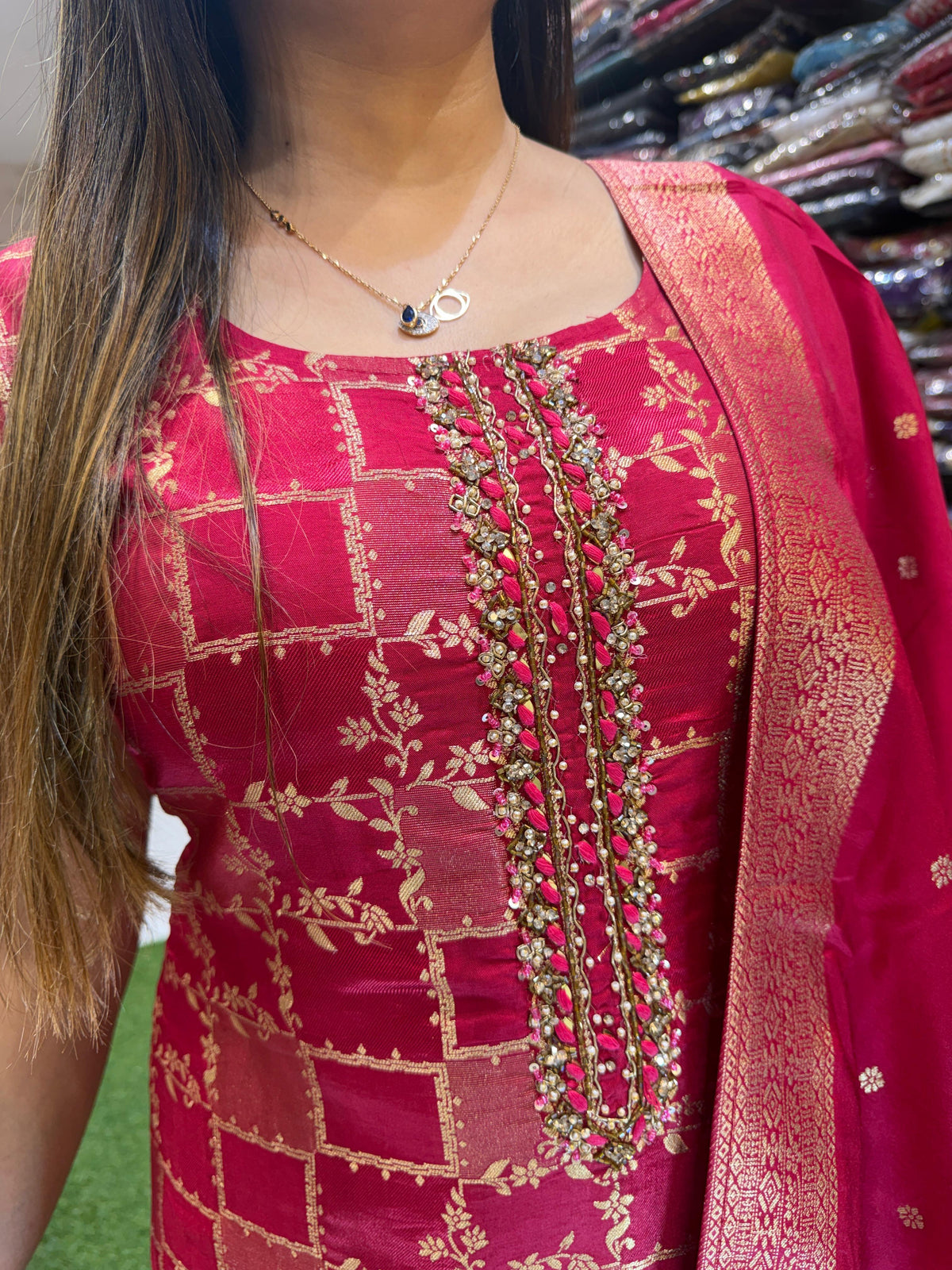Pure Russian Silk Red 3pc Set