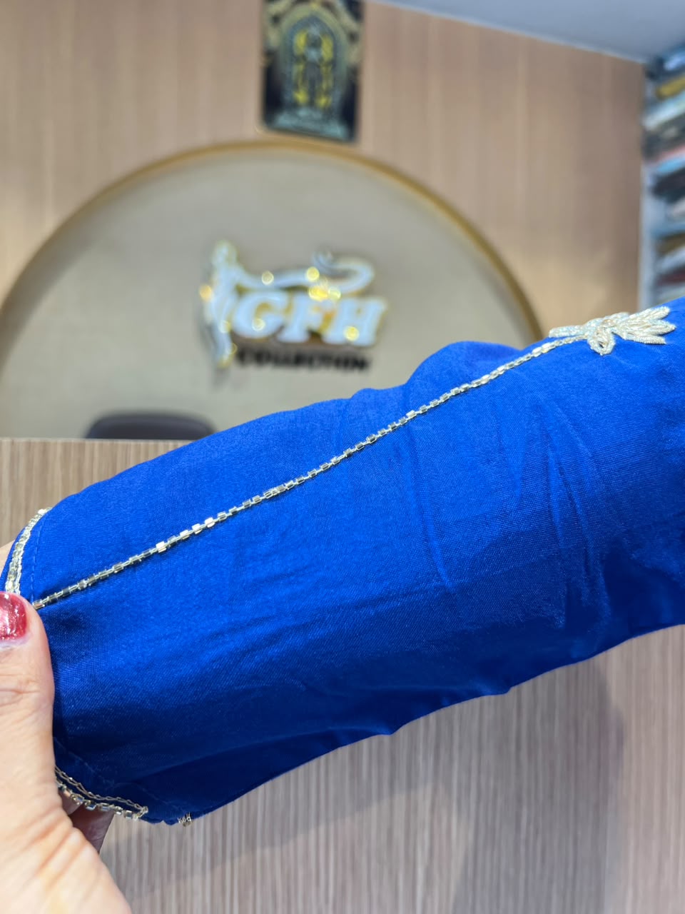 Pure Dola Silk Blue 3pc Set