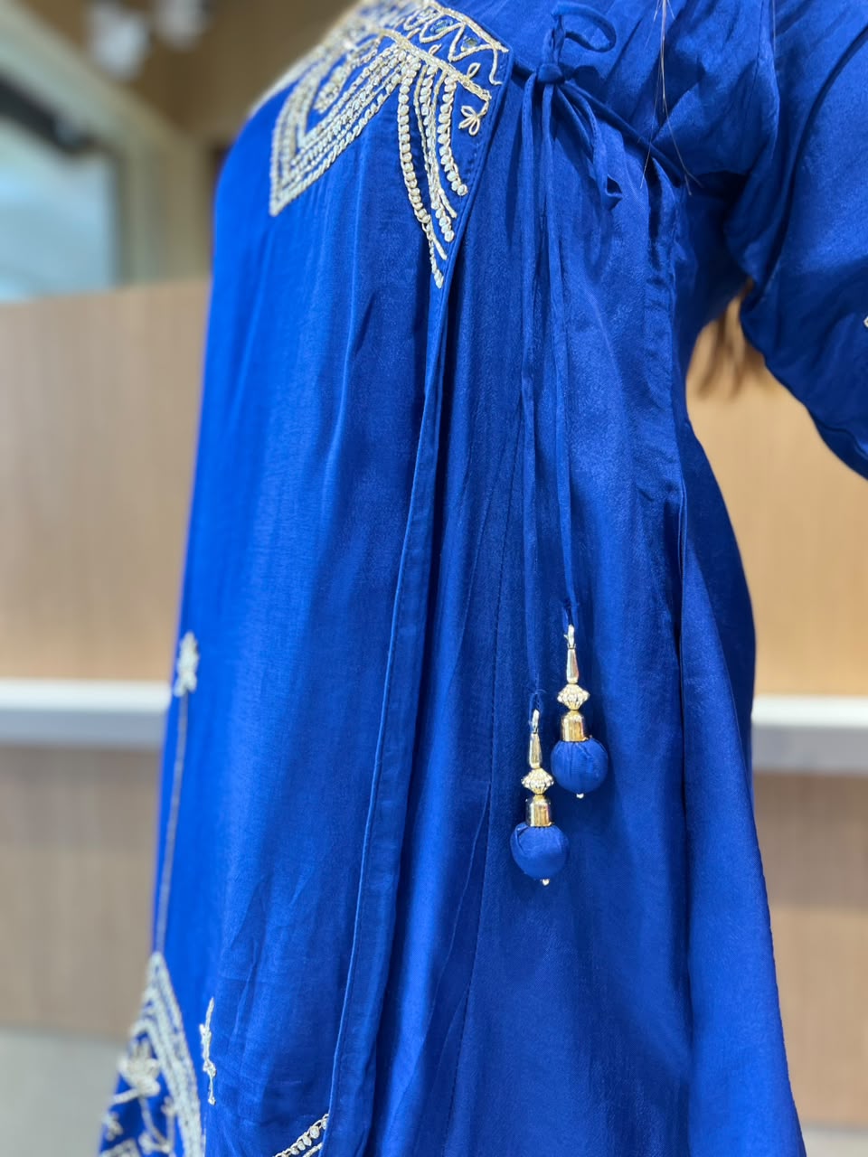 Pure Dola Silk Blue 3pc Set