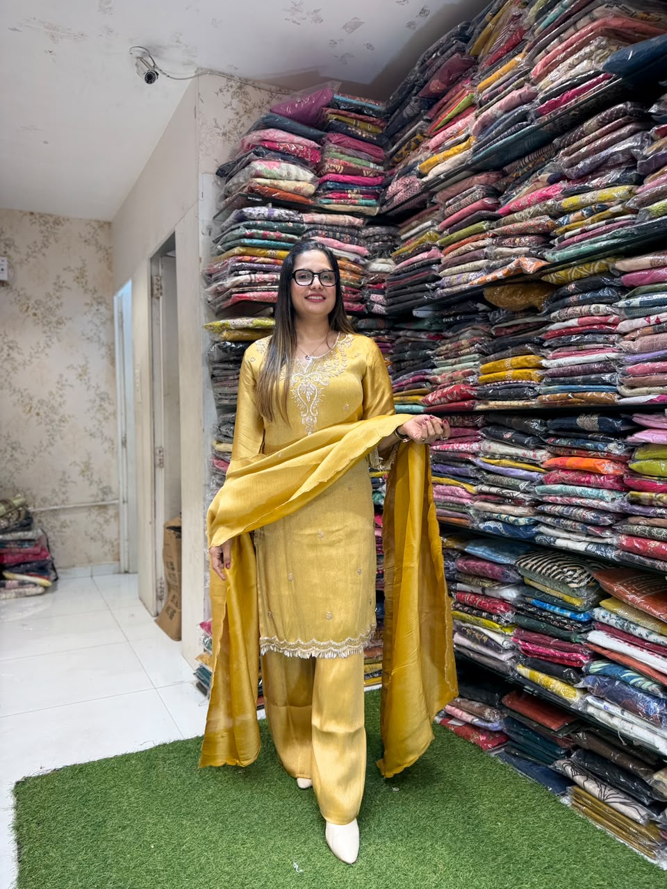 Pure Zeeraf Tissue Yellow 3pc Set