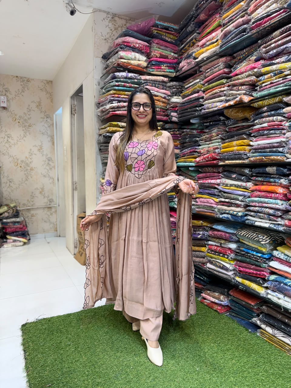 Pure Raw Silk Almond 3pc Set