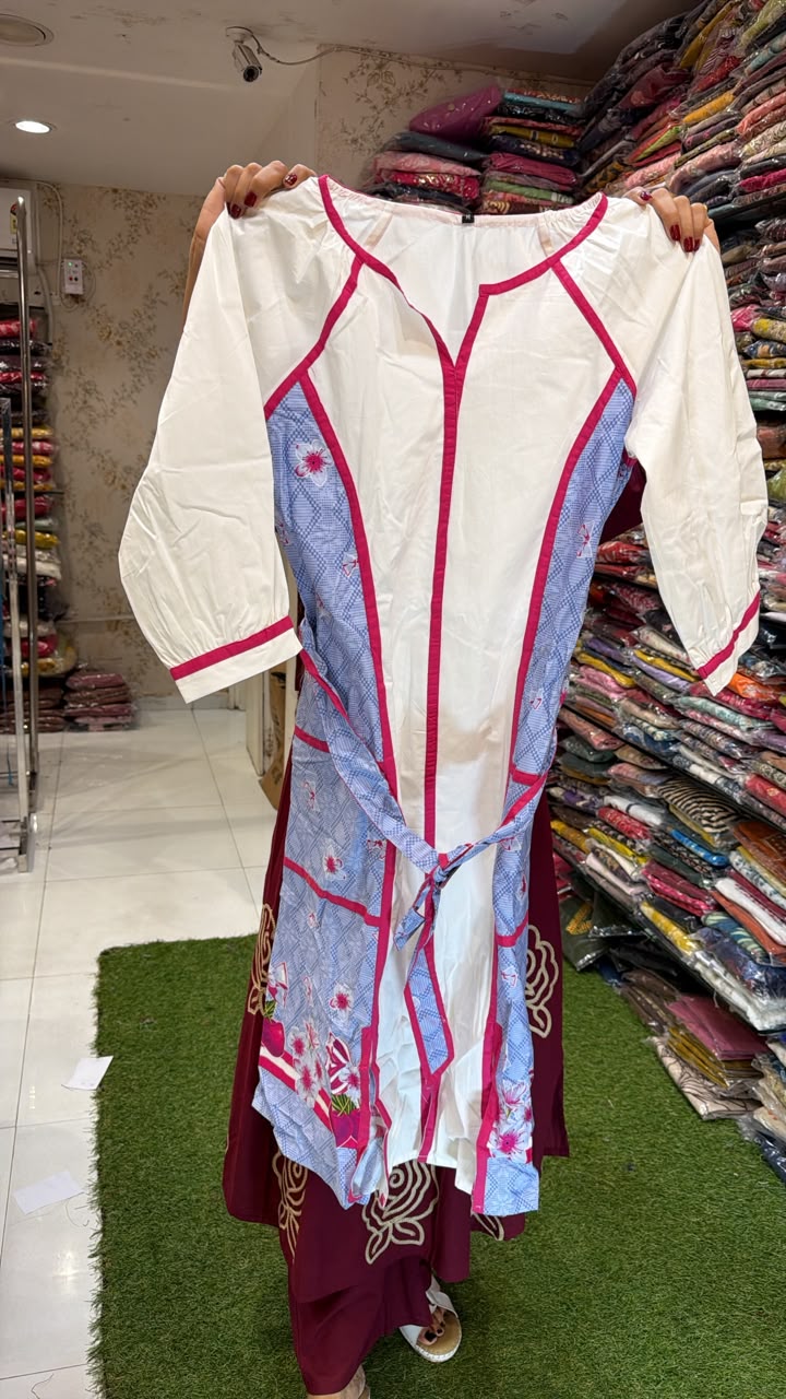Pure cotton midi