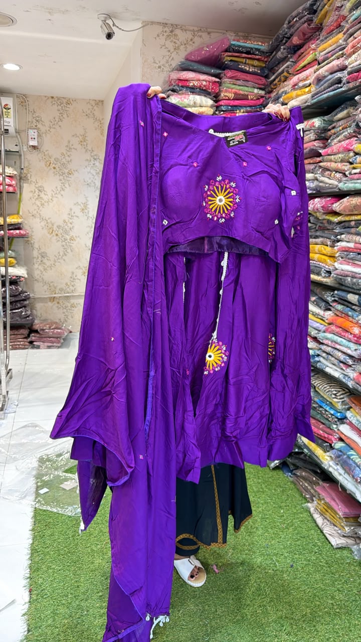 Pure cotton chaniya choli