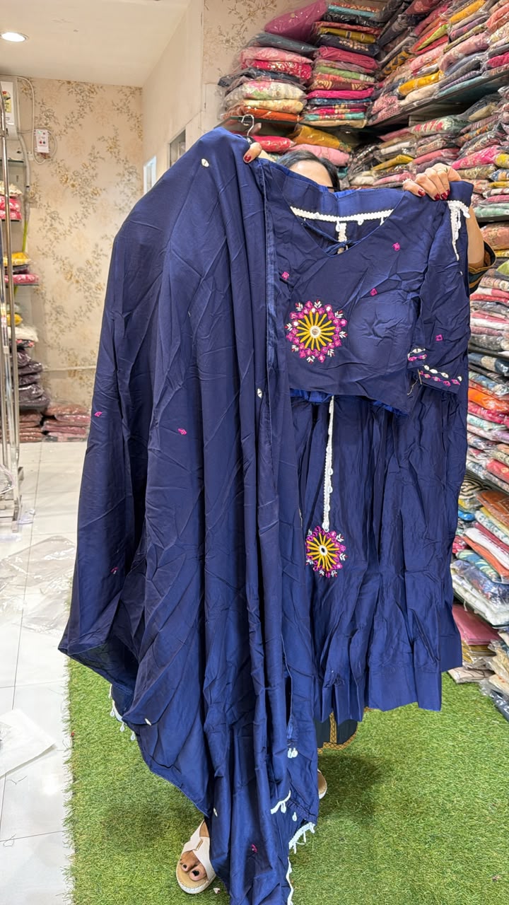 Pure cotton chaniya choli
