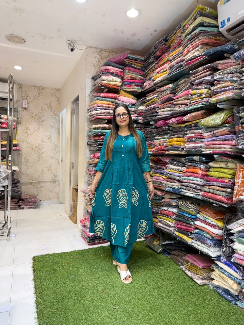 Pure Daabu Cotton Rama 2pc Set