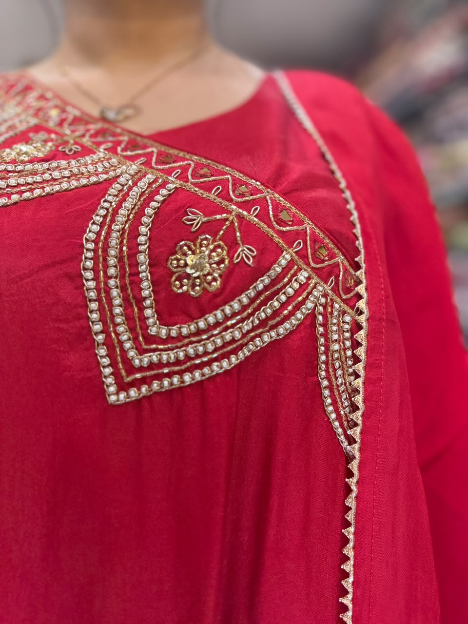 Pure Dola Silk Red 3pc Set