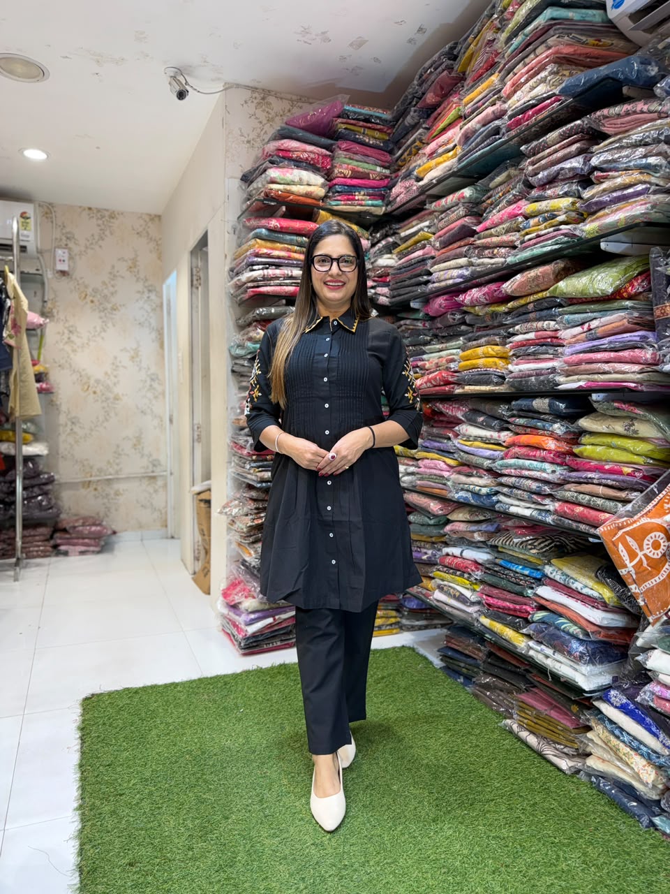 Pure Cotton Black 2pc Set