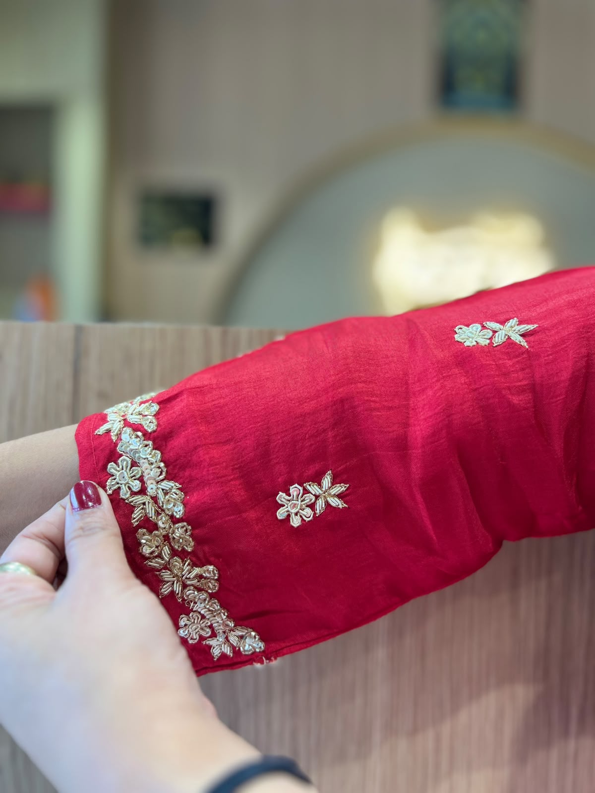 Pure Dola Silk Red 3pc Set