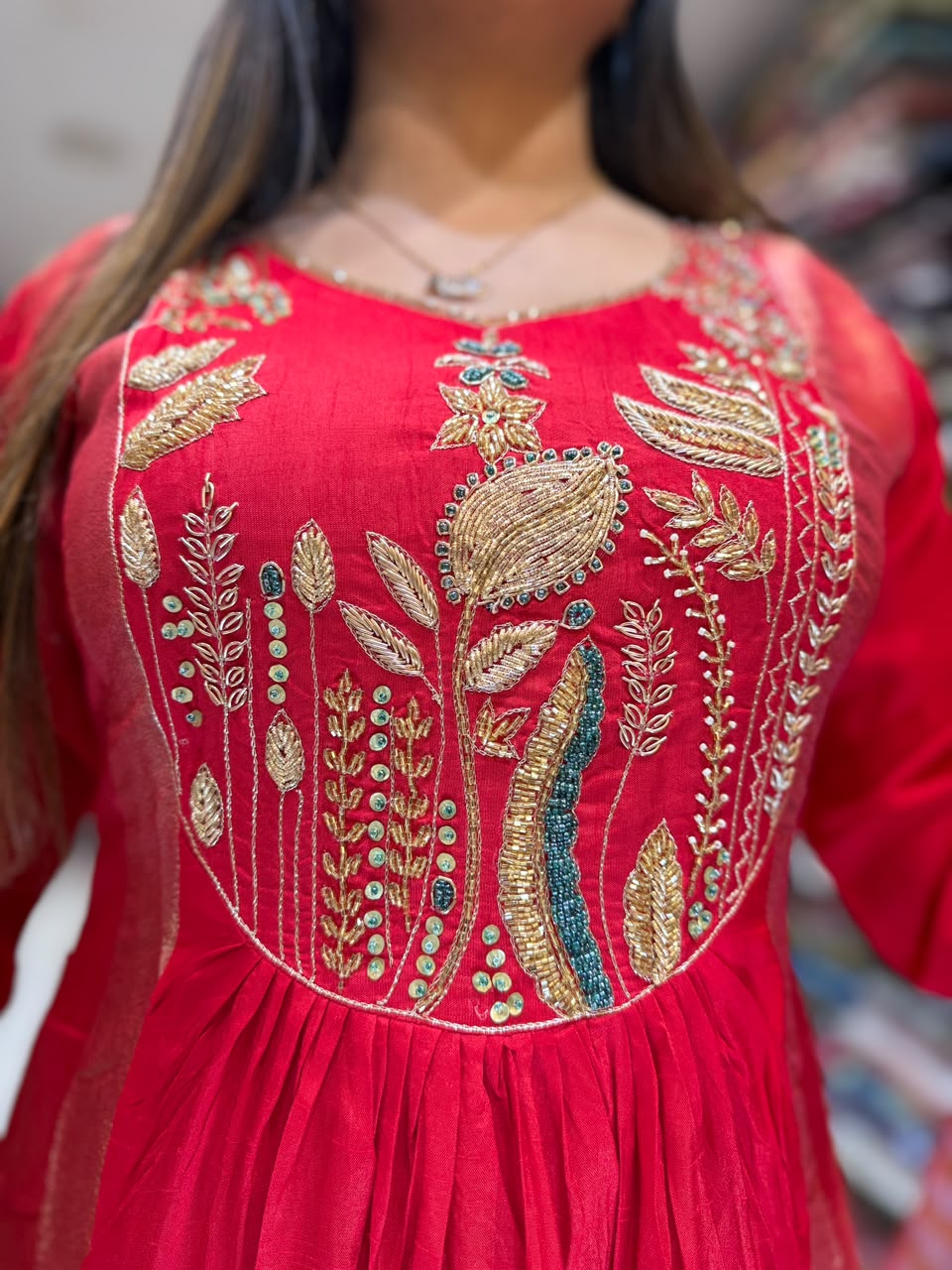 Pure Dola Silk Red 3pc Set
