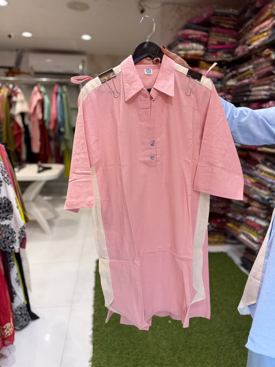 Pure Cotton Light Pink 2pc Set