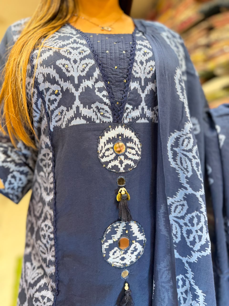 Pure Cotton Blue 3pc Set