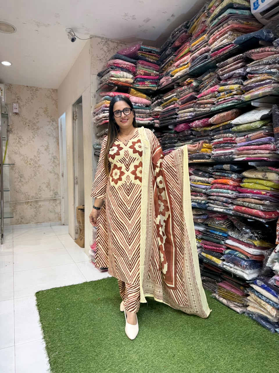 Pure Cotton Rust 3pc Set