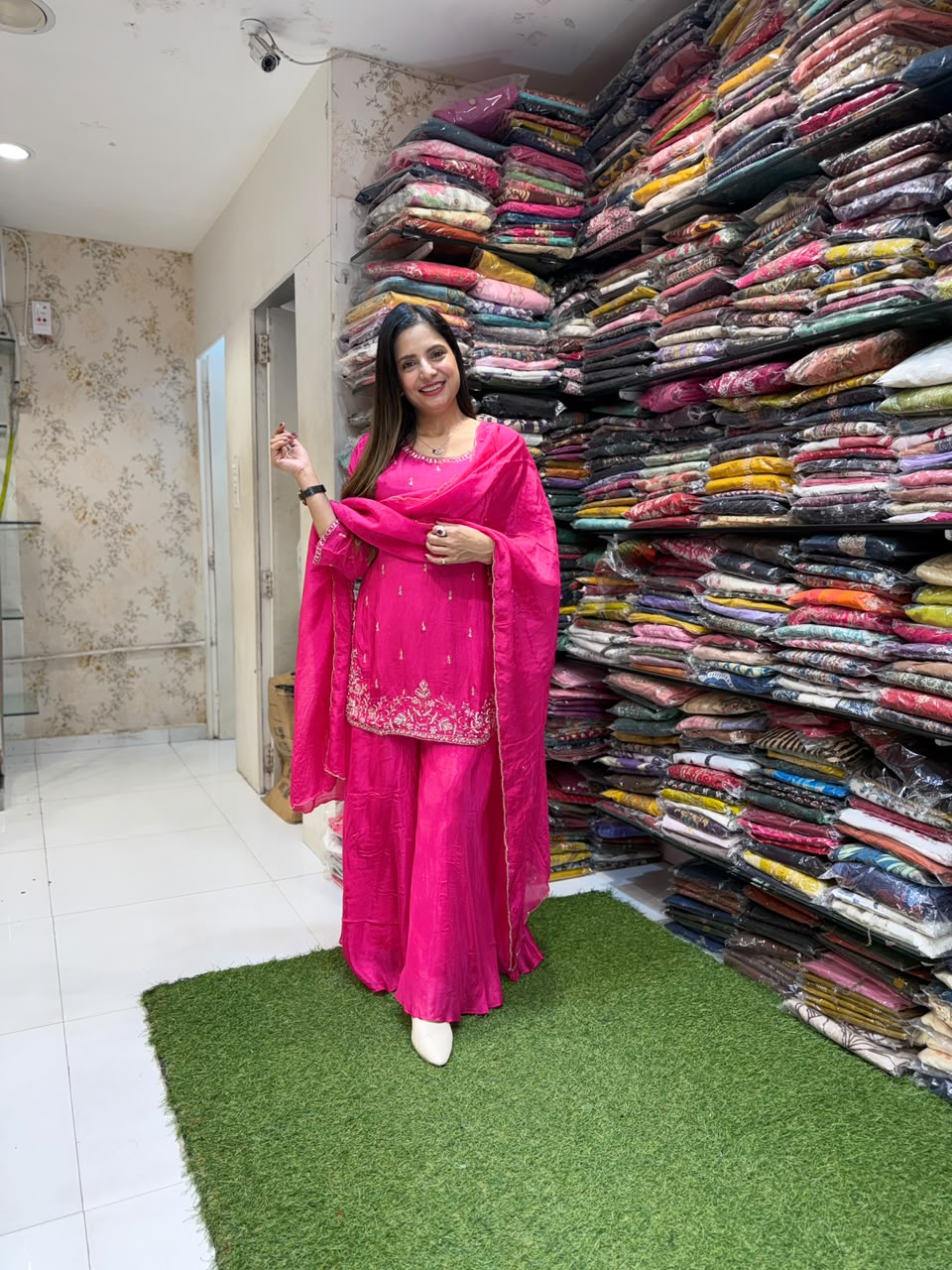 Pure HO Silk Hot Pink 3pc Set
