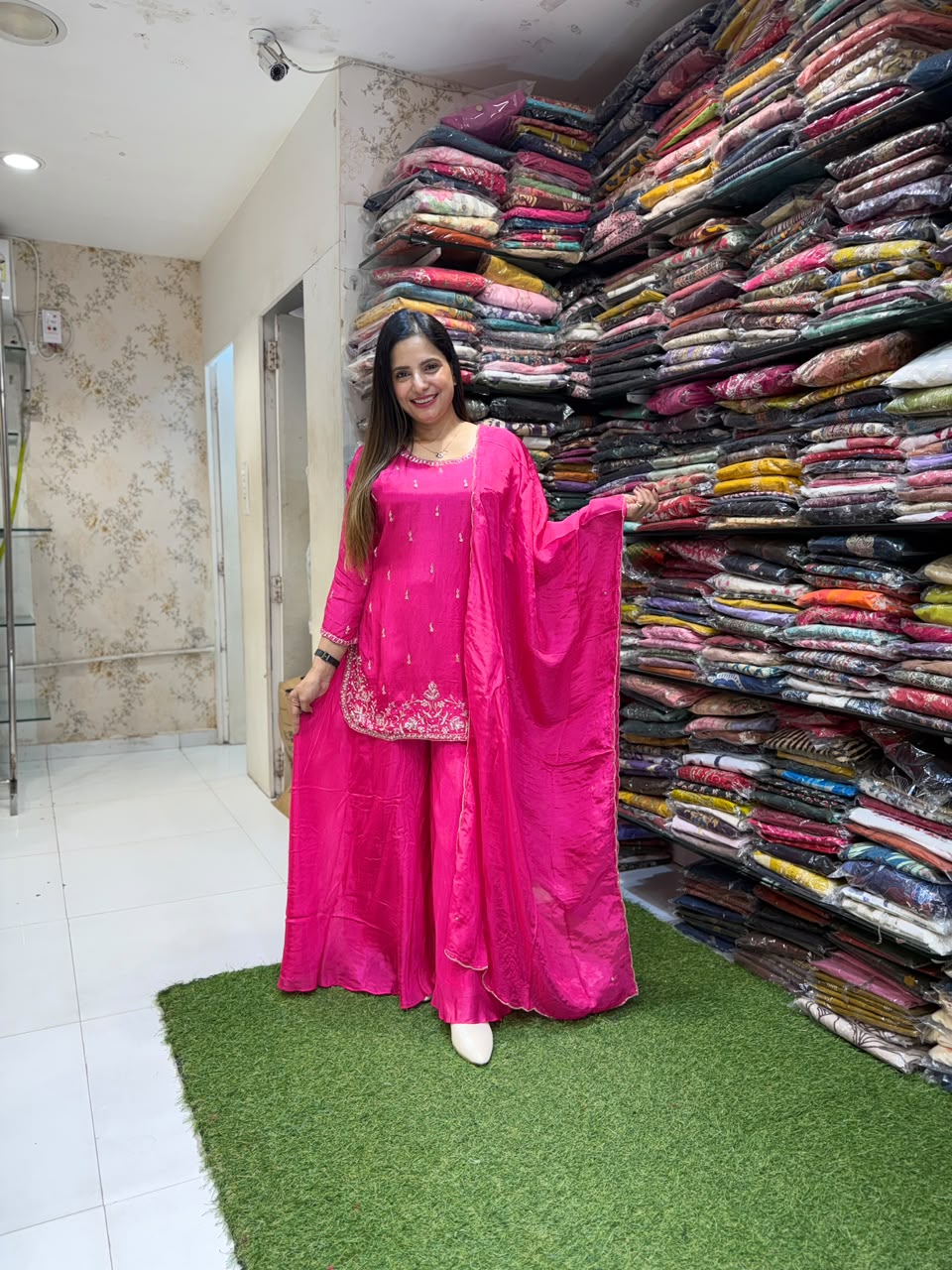 Pure HO Silk Hot Pink 3pc Set
