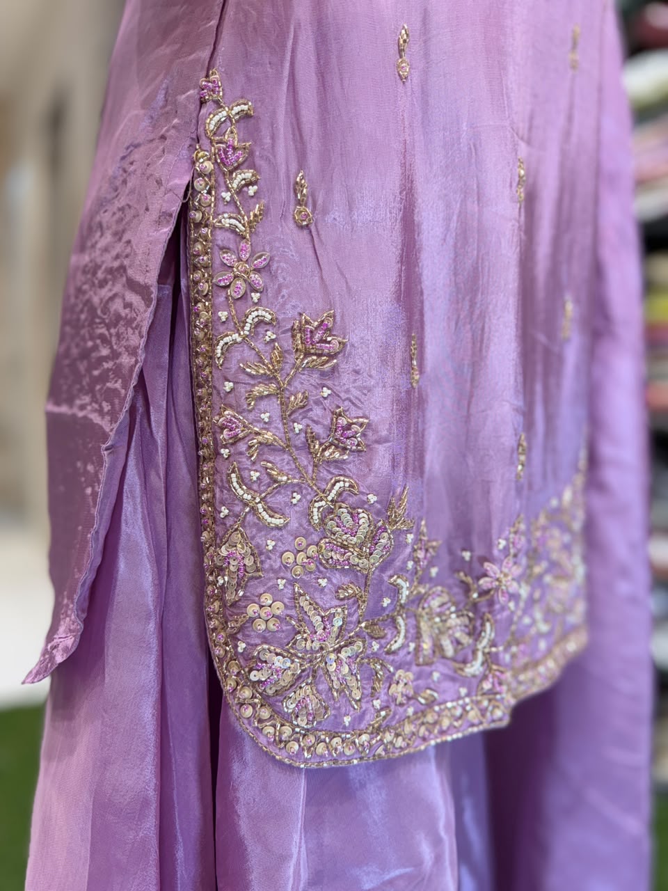 Pure Ho silk Lylac 3pc Set