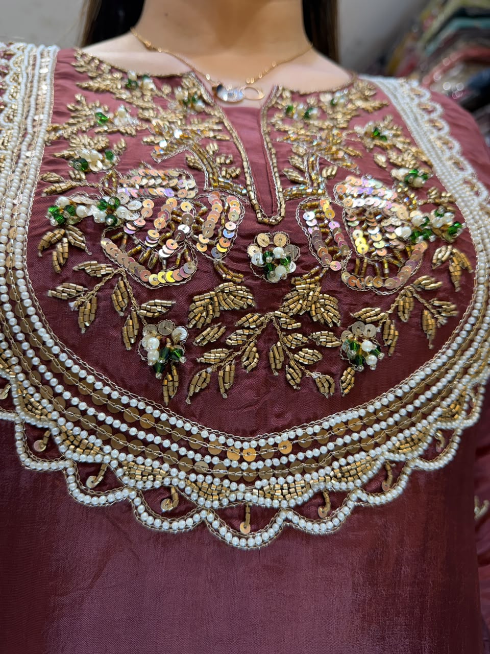 Pure Crep Brown Indowestern 2pc ( Dispatch By 25th october)