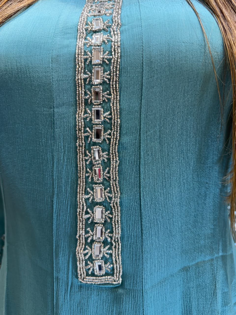 Pure Chinon Aqua Blue Shoulder KALI 3pc Set