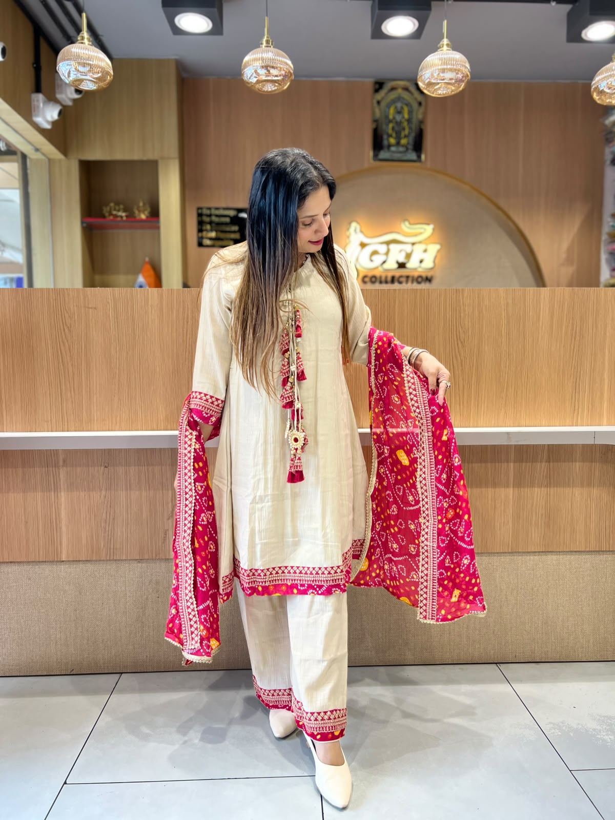 Pure Russian Silk Off White 3pc Set