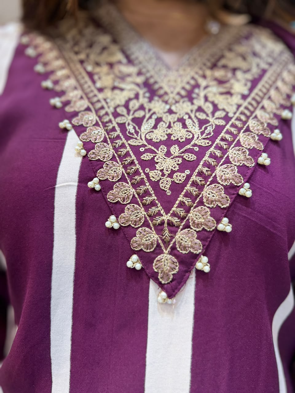 Pure German Rayon Purple 3pc Set