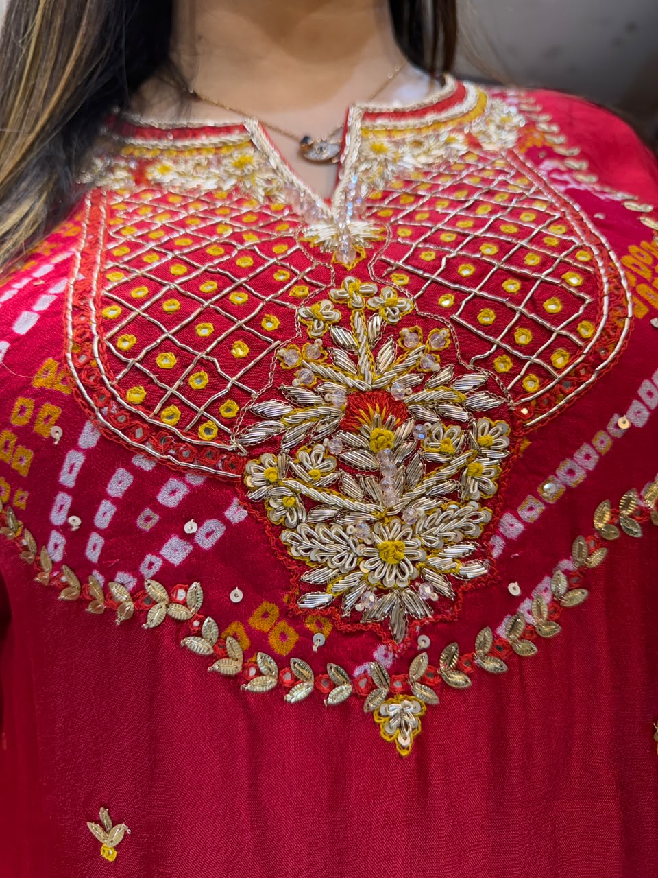 Pure Dola Silk Red 3pc Set