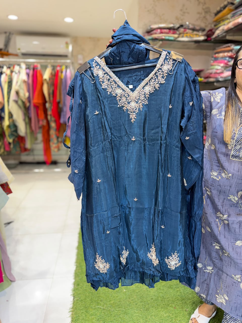 Pure Crep Blue 3pc Set