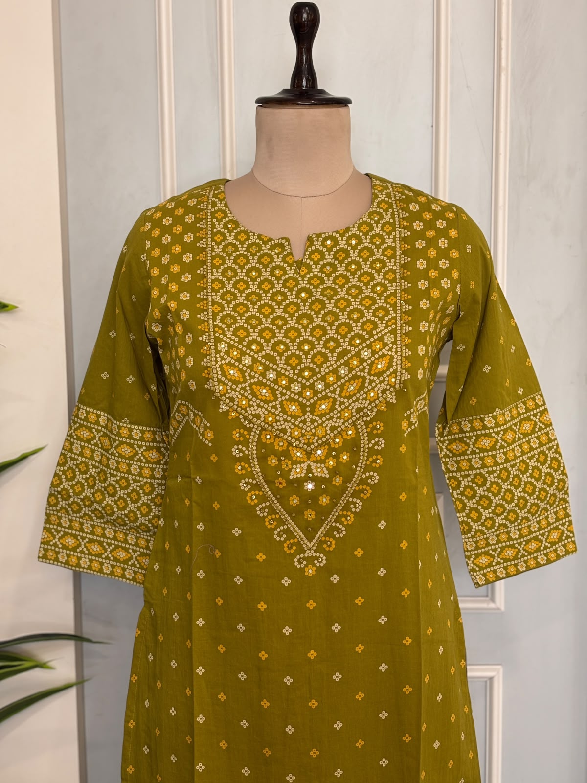 Pure Cotton Green 3pc Set (Dispatch By 7 November )