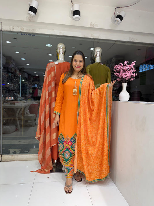 Russian Silk 3pc Suit