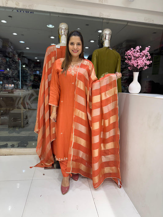 Russian Silk 3pc Suit