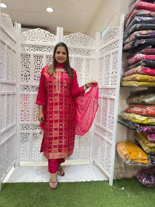 Russian Silk 3pc Suit