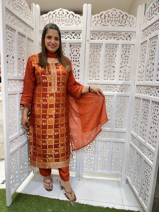 Russian Silk 3pc Suit