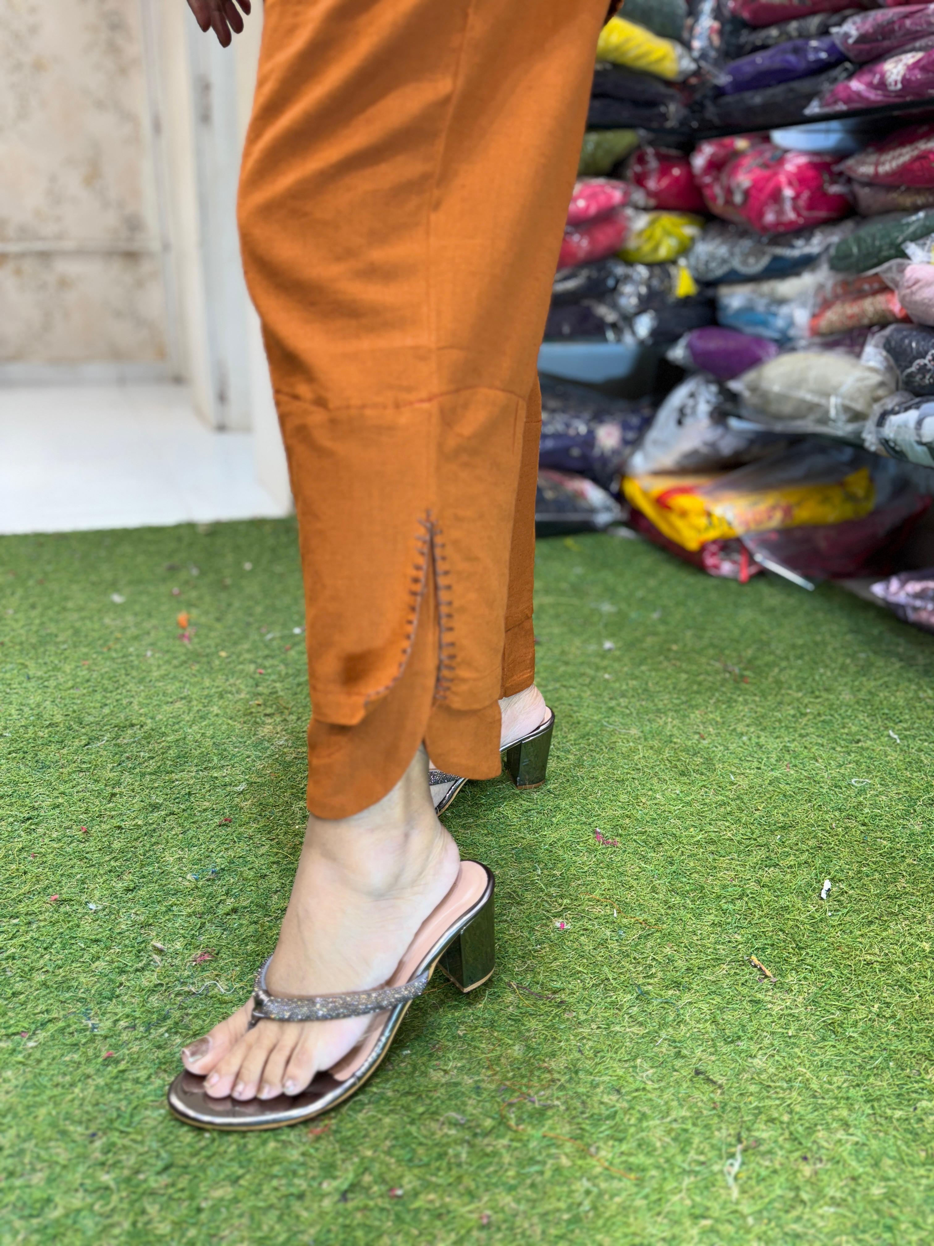 Linen Flex Orange 2pc Set