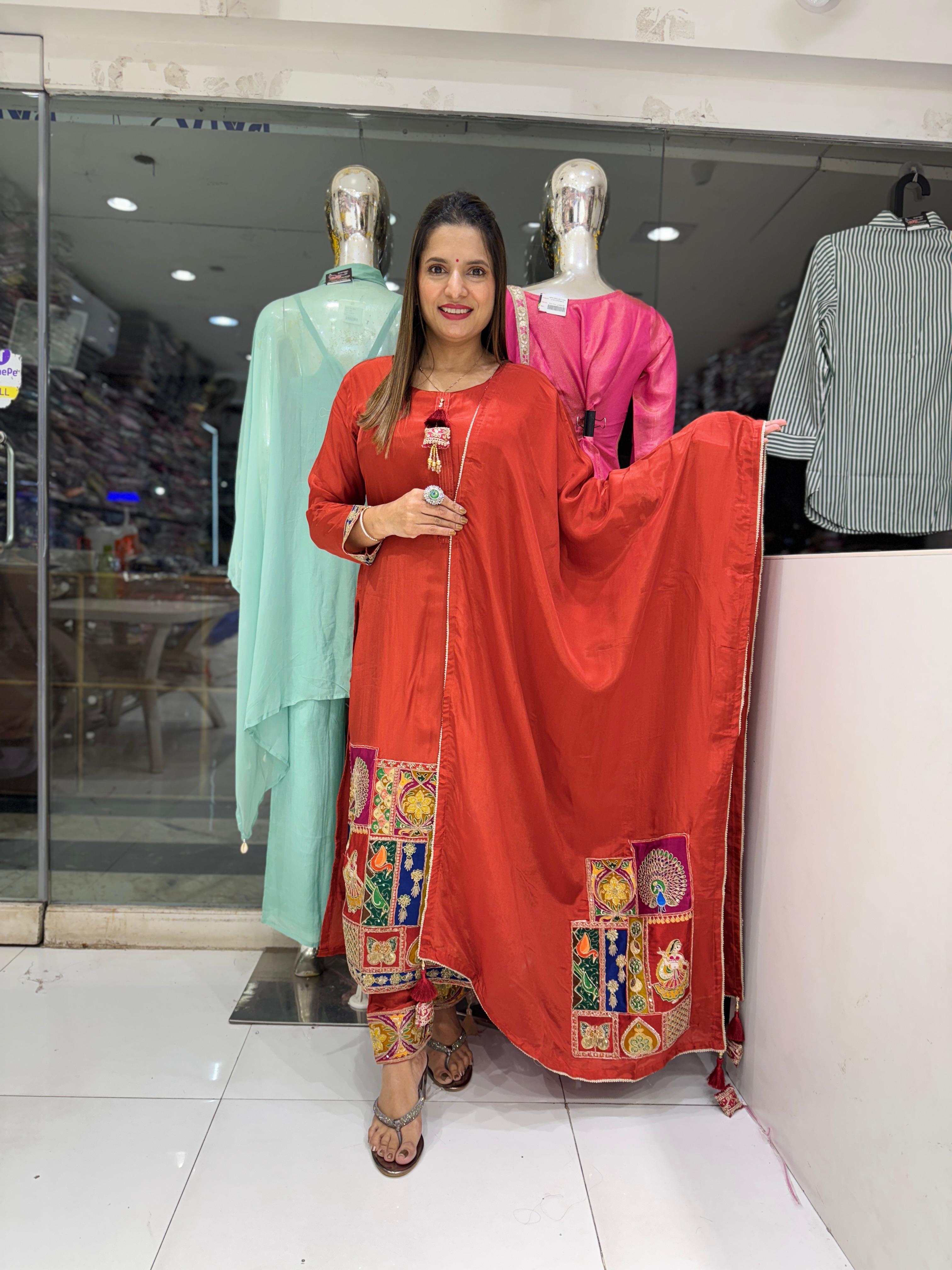 HO Silk Orange 3pc Set
