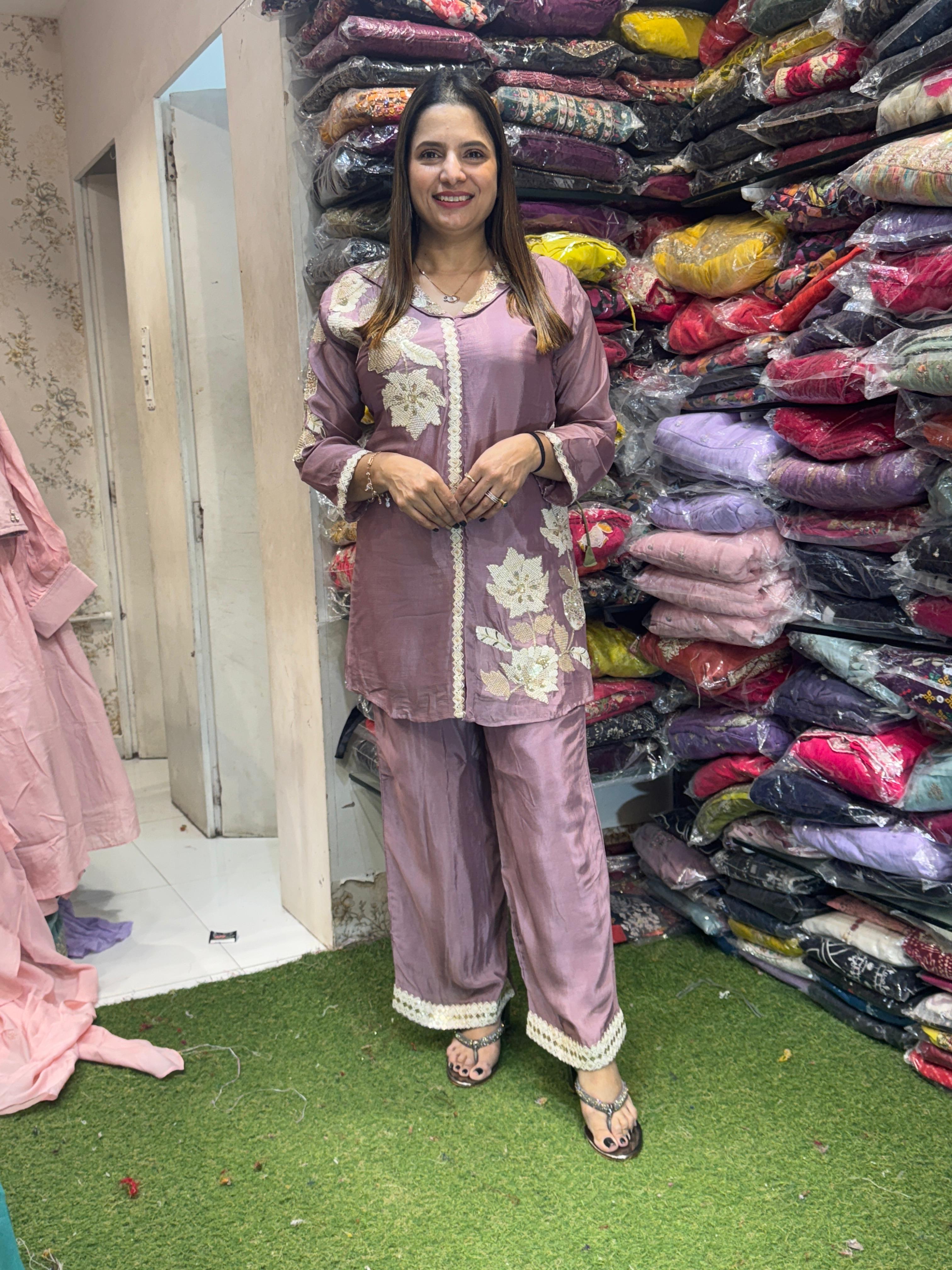 Chinon Purple 2pc Set