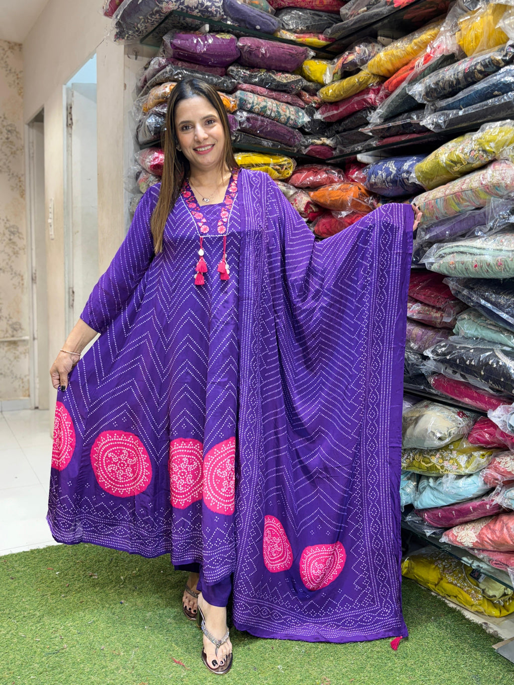 Crep Purple 3pc Set