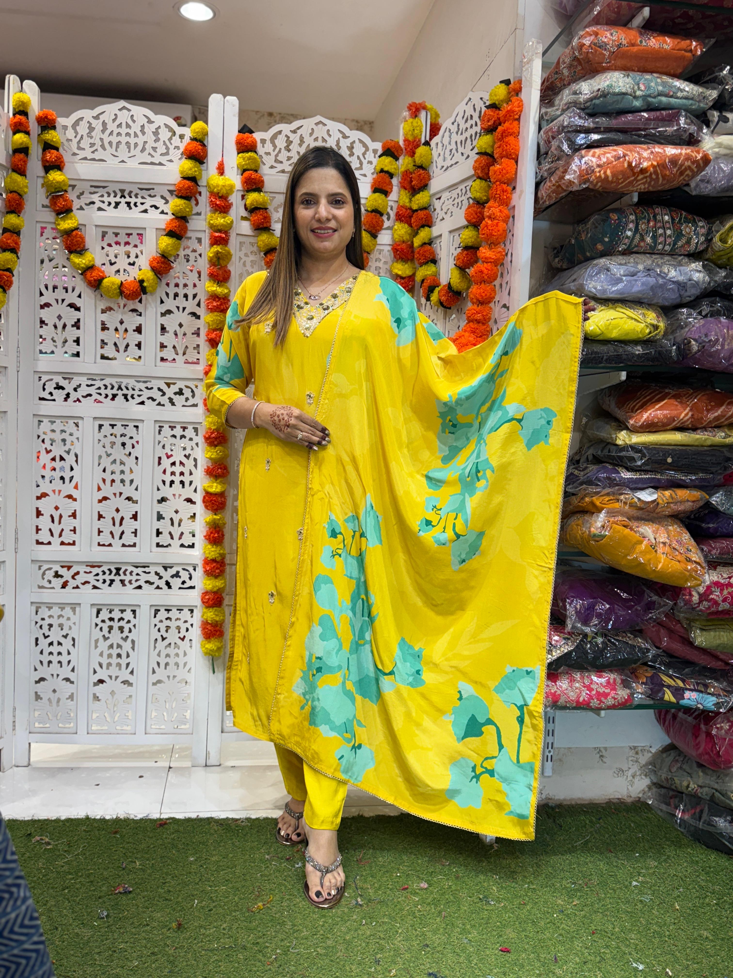 Crep Yellow 3pc Set
