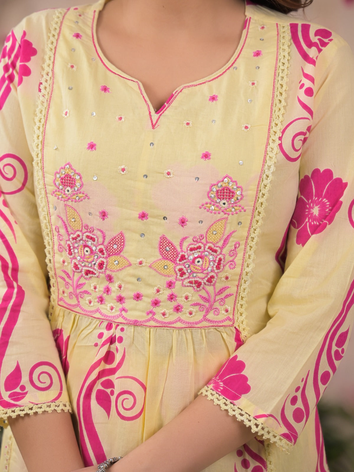 Cotton Cream 3pc Set