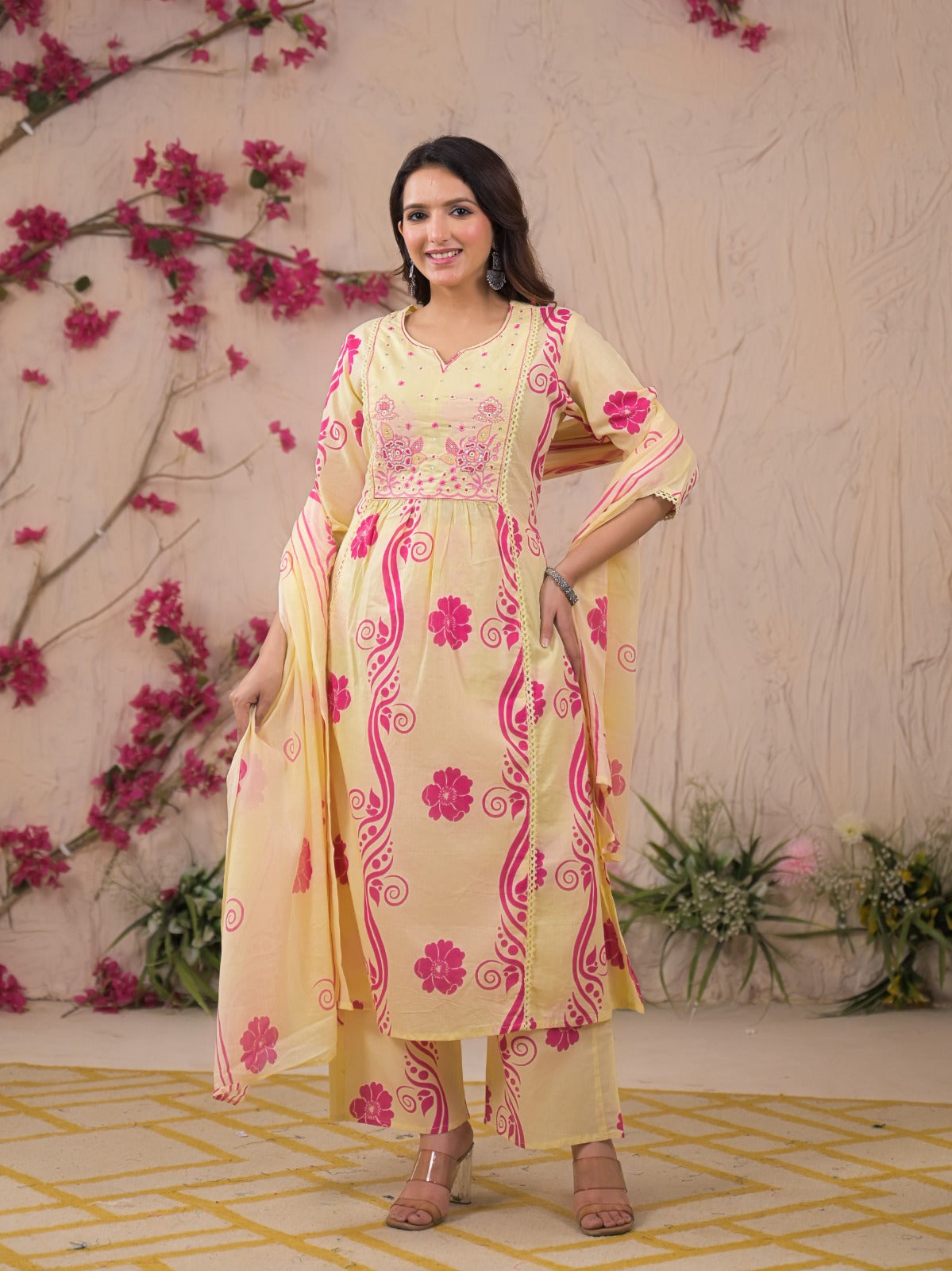 Cotton Cream 3pc Set