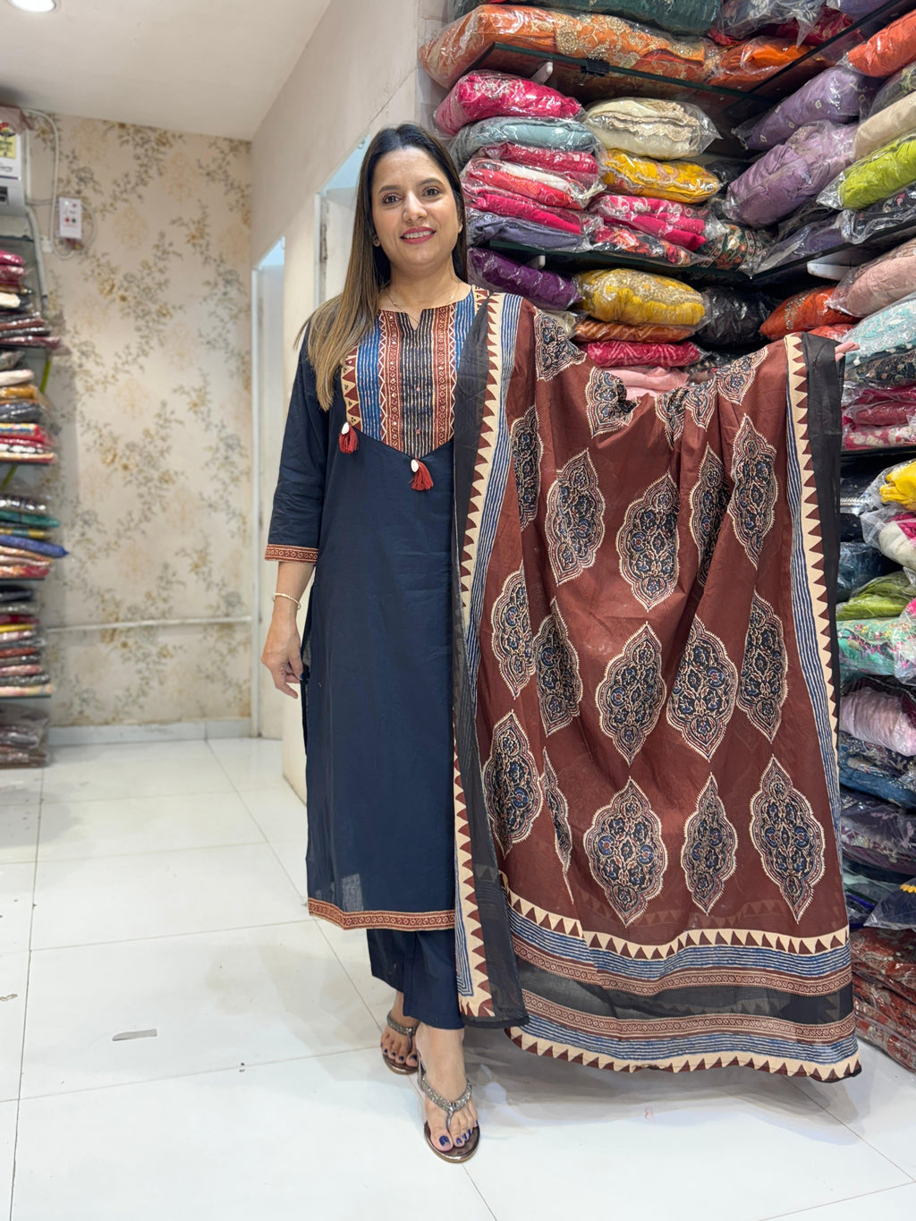 Cotton Black 3pc Set