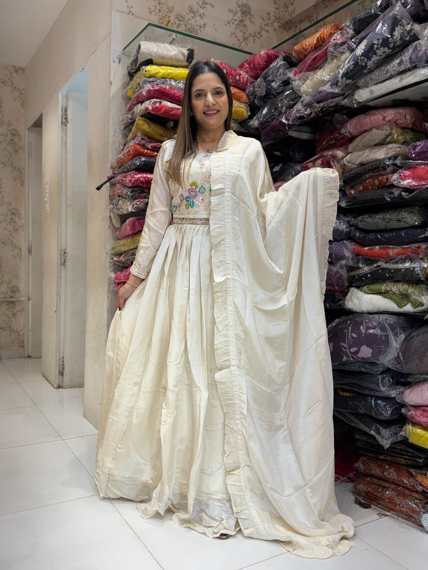 Simmer Tissue Ivory 3pc Set