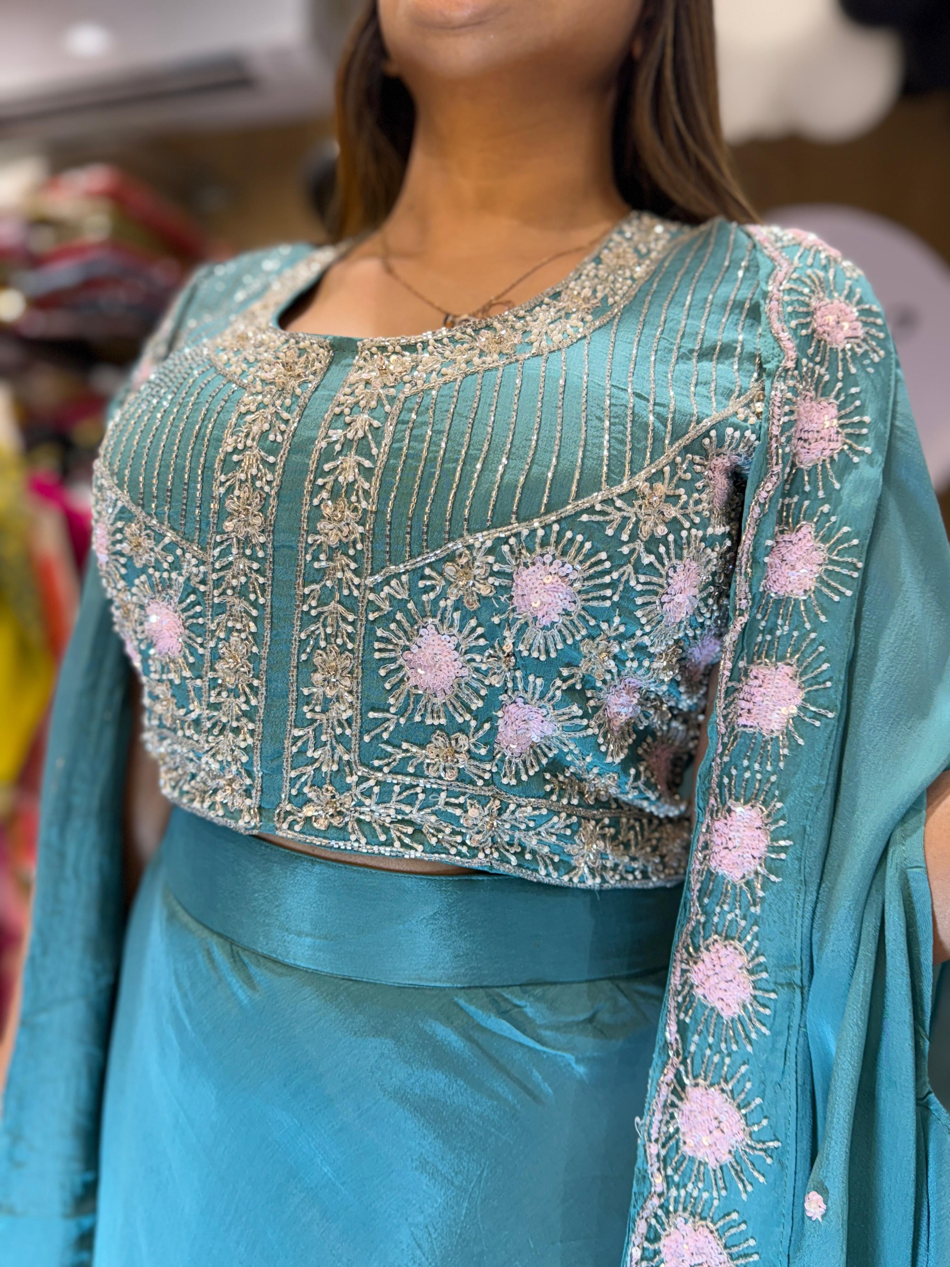 Chinon Sea Green 3pc Set