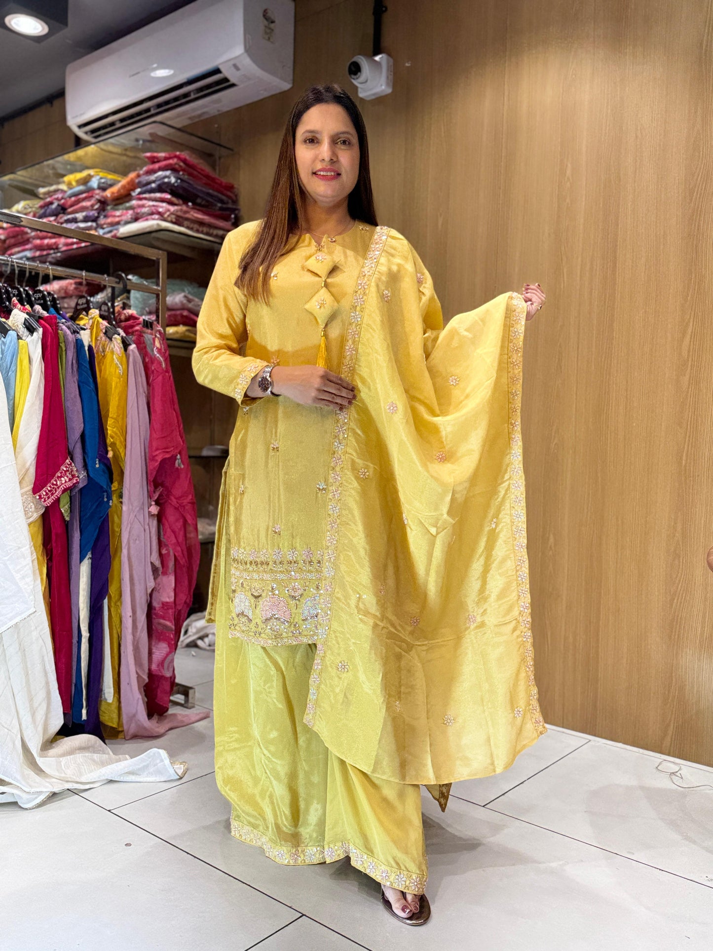 Simmer Tissue Yellow 3pc Set