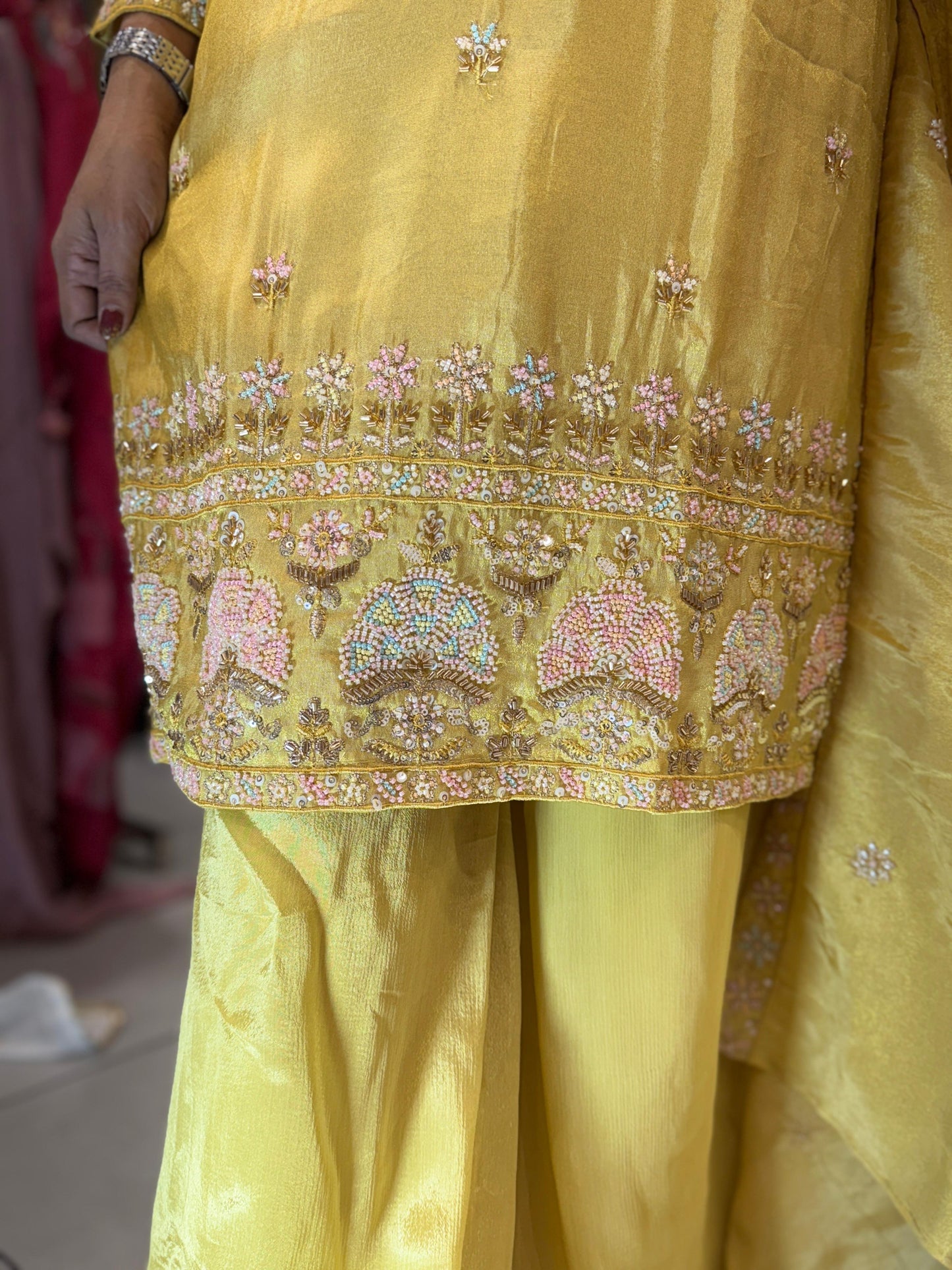 Simmer Tissue Yellow 3pc Set