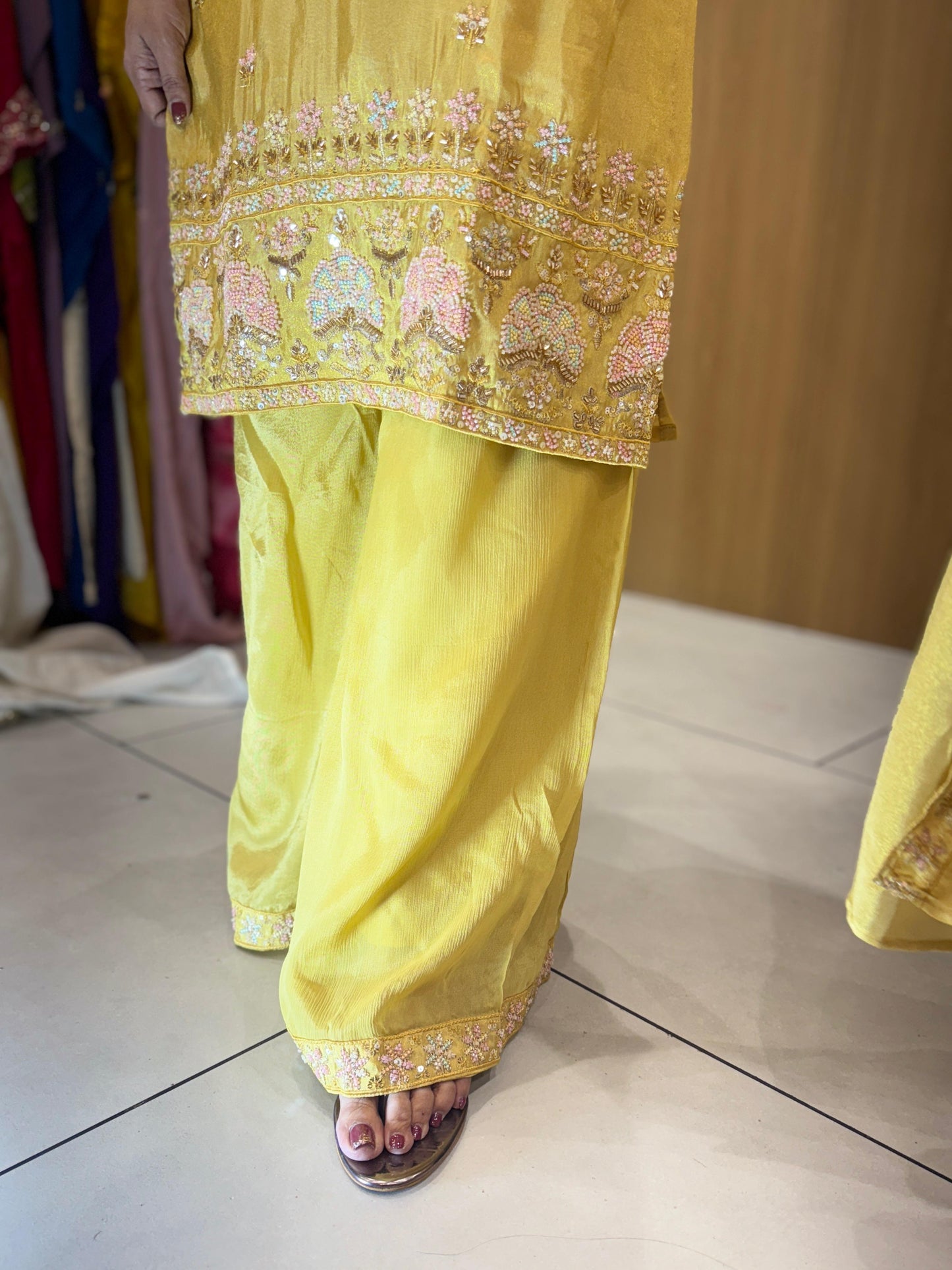 Simmer Tissue Yellow 3pc Set